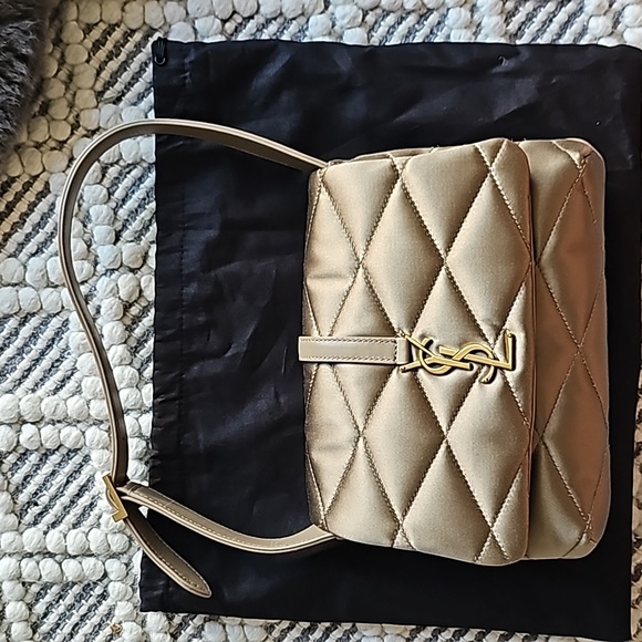 NWT Saint LaurentLe 57 Flap YSL Satin Shoulder Bag - Picture 8 of 8